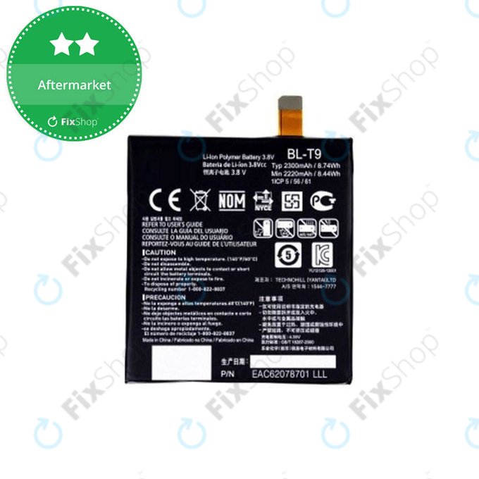 LG Nexus 5 D821 - Baterija BL-T9 2300mAh