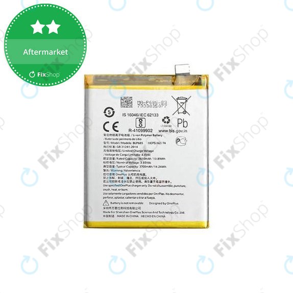 OnePlus 6T, OnePlus 7 - Baterija BLP685 3700mAh