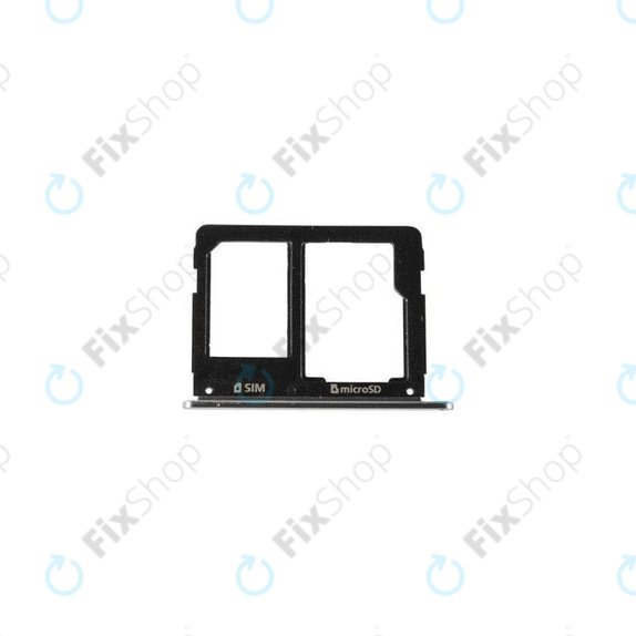 Samsung Galaxy A3 A310F (2016), A5 A510F - SIM + SD reža (Black) - GH98-38665B Genuine Service Pack