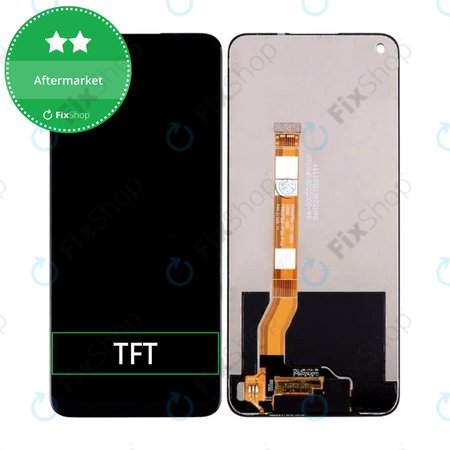 Oppo A96 - LCD zaslon + steklo na dotik (Global) TFT