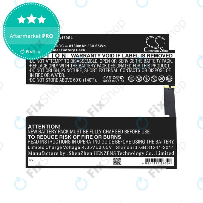 Apple iPad Pro 10.5 (2017) - Baterija A1798 8130mAh HQ