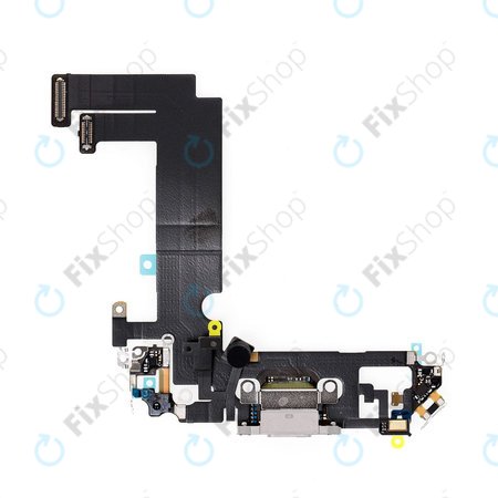 Apple iPhone 12 Mini - Konektor za polnjenje + Flex kabel (White)