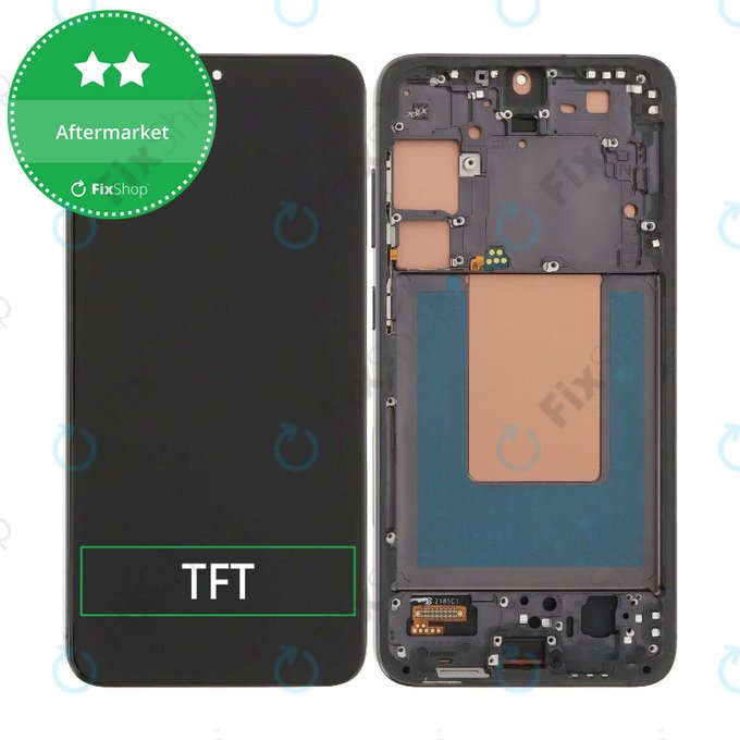 Samsung Galaxy S24 Plus S926B - LCD zaslon + steklo na dotik + okvir (Onyx Black) TFT