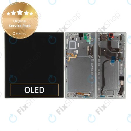 Samsung Galaxy Z Fold 7 F966B - LCD zaslon + steklo na dotik + okvir (Mint) - GH82-37548D Genuine Service Pack