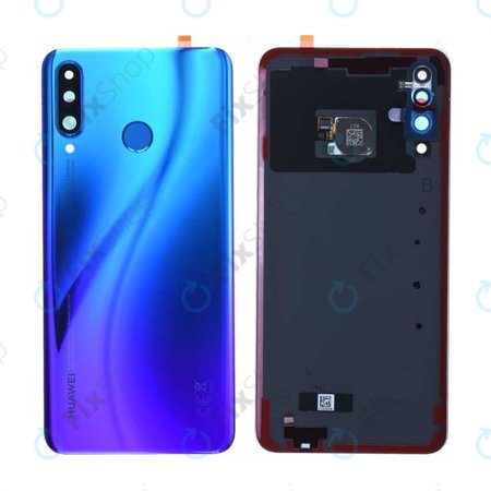 Huawei P30 Lite - Pokrov baterije (Peacock Blue) - 02352PMK Genuine Service Pack