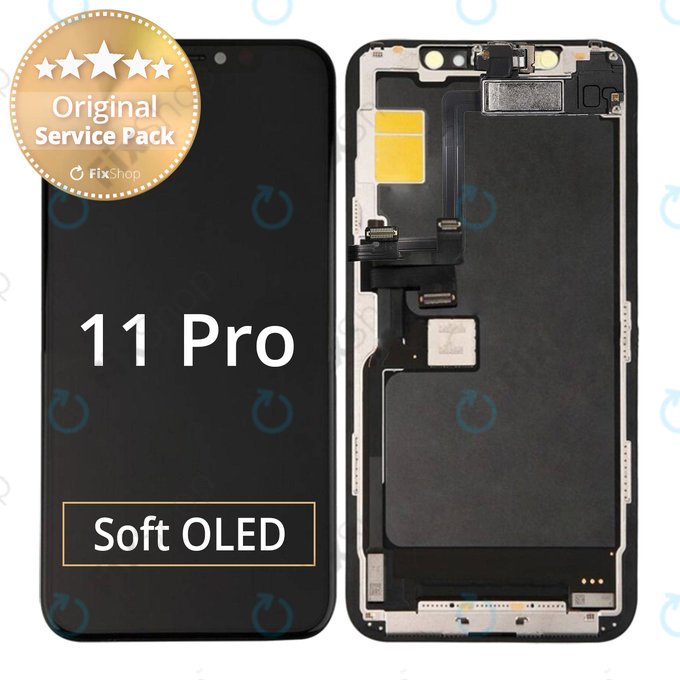 Apple iPhone 11 Pro - LCD zaslon + steklo na dotik + okvir - 661-15931 Genuine Service Pack