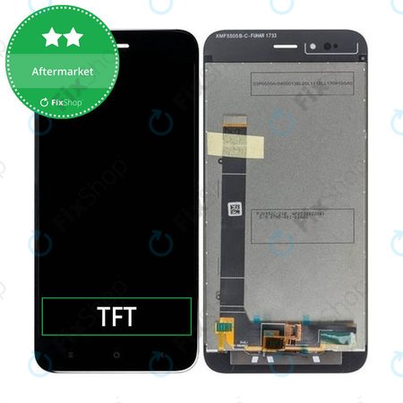 Xiaomi Mi A1 (Mi 5X) - LCD zaslon + steklo na dotik (Black) TFT
