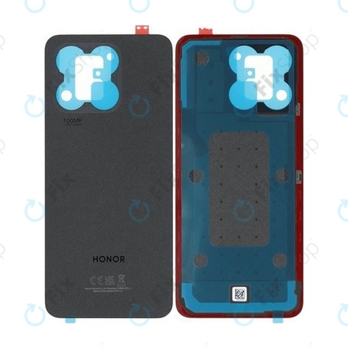 Honor X8a - Pokrov baterije (Midnight Black) - 0235AEUP Genuine Service Pack