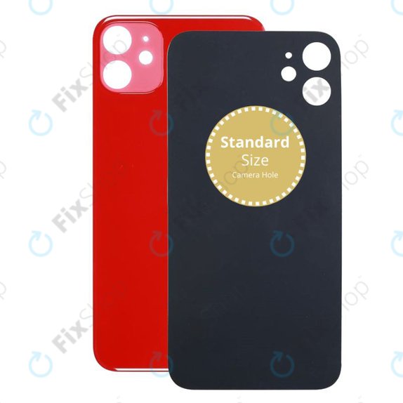 Apple iPhone 11 - Steklo zadnjega ohišja (Red)
