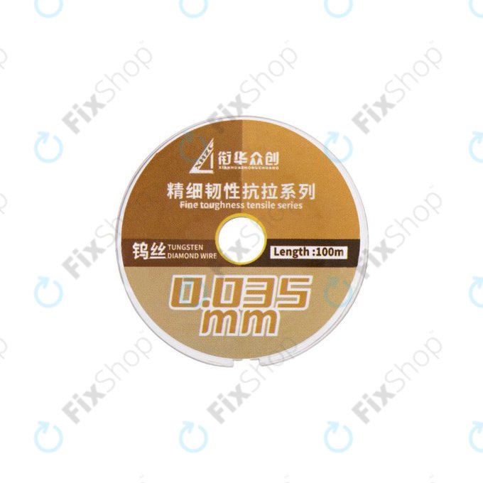 XHZC - Žica za ločevanje LCD zaslonov (0.035mm x 100m)