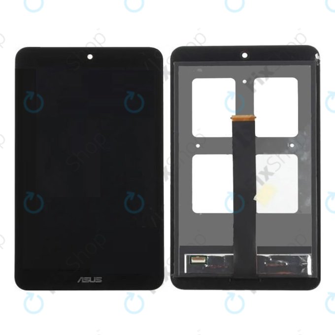 ASUS MeMO Pad 8 ME181C, ME181CX - LCD zaslon + steklo na dotik (Black) TFT