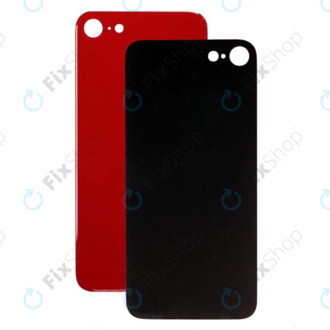 Apple iPhone 8 - Steklo zadnjega ohišja (Red)