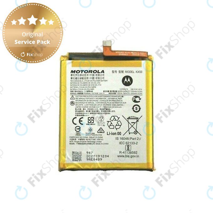 Motorola Moto G Pro - Baterija KX50 4000mAh - SB18C57819 Genuine Service Pack