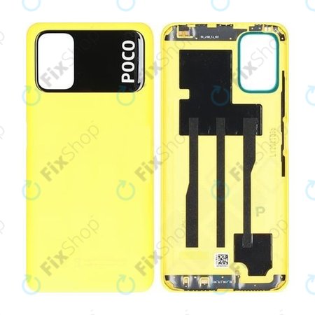 Xiaomi Poco M3 - Pokrov baterije (Poco Yellow) - 55050000QL9X Genuine Service Pack