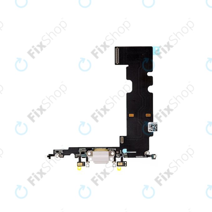 Apple iPhone 8 Plus - Priključek za polnjenje + Flex kabel (Silver)