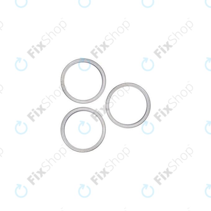 Apple iPhone 13 Pro, 13 Pro Max - Stekleni okvir zadnje kamere (Graphite) - 3 kosi