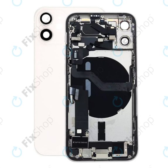 Apple iPhone 12 Mini - Zadnje ohišje z majhnimi deli (White)