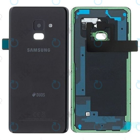 Samsung Galaxy A8 A530F (2018) - Pokrov baterije (Black) - GH82-15557A Genuine Service Pack