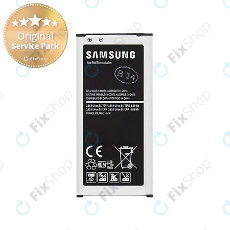 Samsung Galaxy S5 Mini G800F - Baterija EB-BG800BBE 2100mAh - GH43-04257A Genuine Service Pack