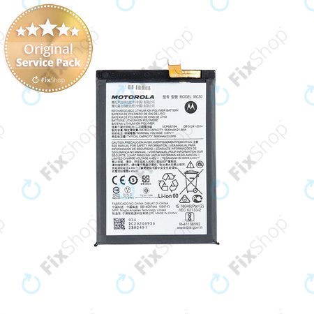 Motorola Moto G9 Power - Baterija MC50 6000mAh - SB18C87844 Genuine Service Pack