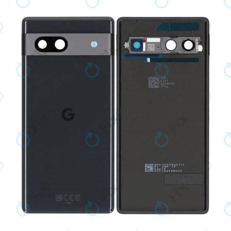 Google Pixel 7a - Pokrov baterije (Charcoal) - G949-00387-00 Genuine Service Pack