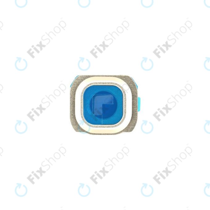 Samsung Galaxy S6 G920F - Stekleni okvir zadnje kamere (Gold Platinum) - GH98-35903C Genuine Service Pack