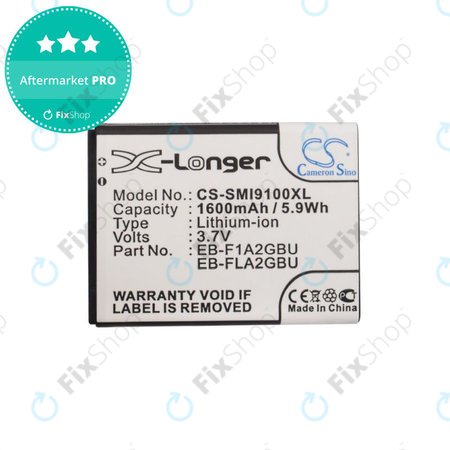 Baterija za Samsung i9100, Galaxy S II, 1600mAh, Li-Ion, 3.7V, EB-F1A2GBU, HQ