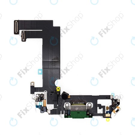 Apple iPhone 12 Mini - Konektor za polnjenje + Flex kabel (Green)