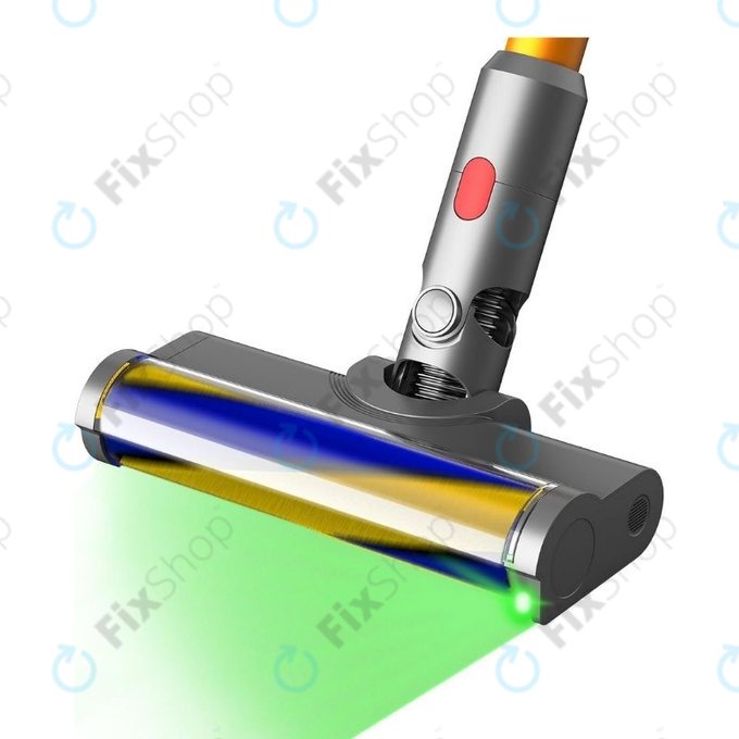 Dyson V12 - Talna šoba z zeleno lučjo LED