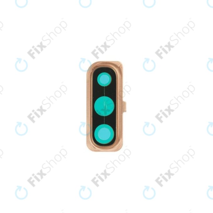 Samsung Galaxy A50 A505F - Stekleni okvir zadnje kamere (Coral) - GH98-44064D Genuine Service Pack