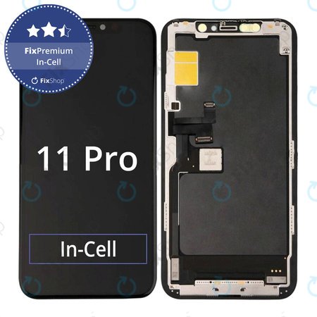 Apple iPhone 11 Pro - LCD zaslon + steklo na dotik + okvir In-Cell FixPremium