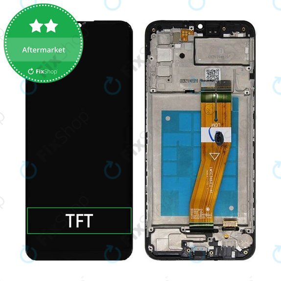 Samsung Galaxy A02s A025F - LCD zaslon + steklo na dotik + okvir TFT
