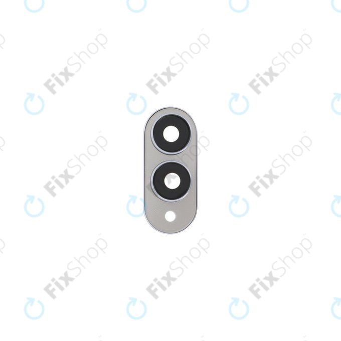 Samsung Galaxy S25 Edge - Steklo zadnje kamere + okvir (Titanium Silver)