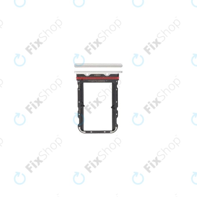 Xiaomi Mi Note 10, Xiaomi Mi Note 10 Pro - SIM Slot (Glacier White) - 48200000043W Genuine Service Pack