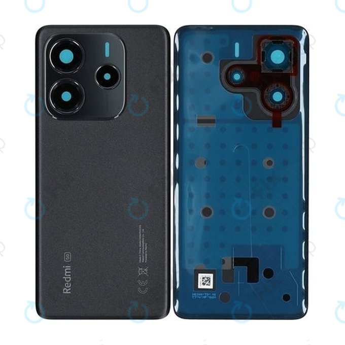 Xiaomi Redmi Note 14 5G 24094RAD4G - Pokrov baterije (Midnight Black) - 56002700O1700 Genuine Service Pack