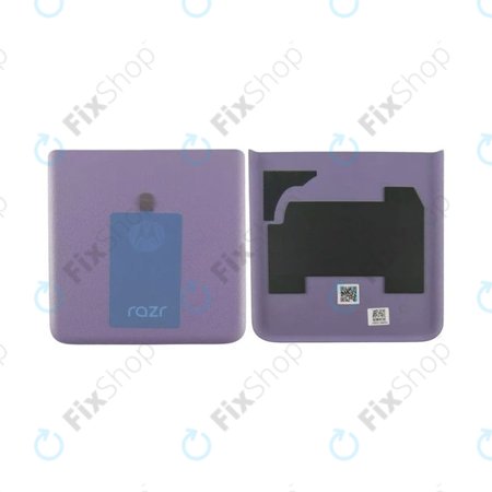 Motorola Razr 40 - Pokrov baterije (spodaj) (Grape Compote) - 5S58C22941 Genuine Service Pack