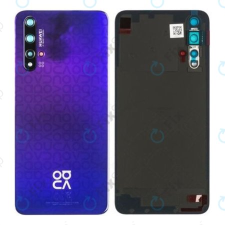 Huawei Nova 5T Yale-L61A - Pokrov baterije (Midsummer Purple) - 02353EBK Genuine Service Pack
