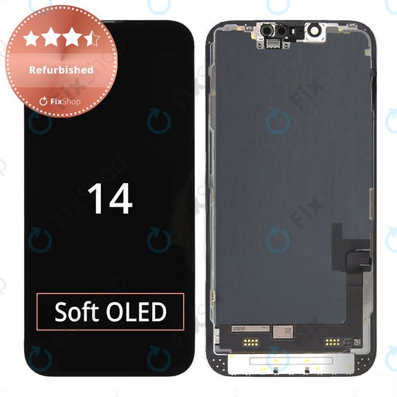 Apple iPhone 14 - LCD zaslon + steklo na dotik + okvir Refurbished