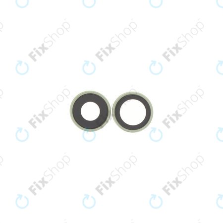 Apple iPhone 17 - Steklo zadnje kamere z okvirjem (Sage) - 2 kosa