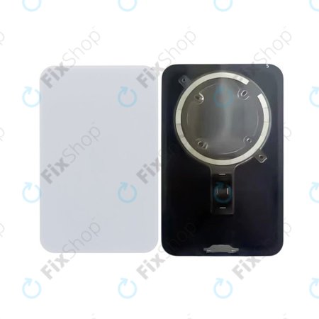 Steklo zadnjega ohišja z MagSafe za iPhone 17 Pro Max, Silver