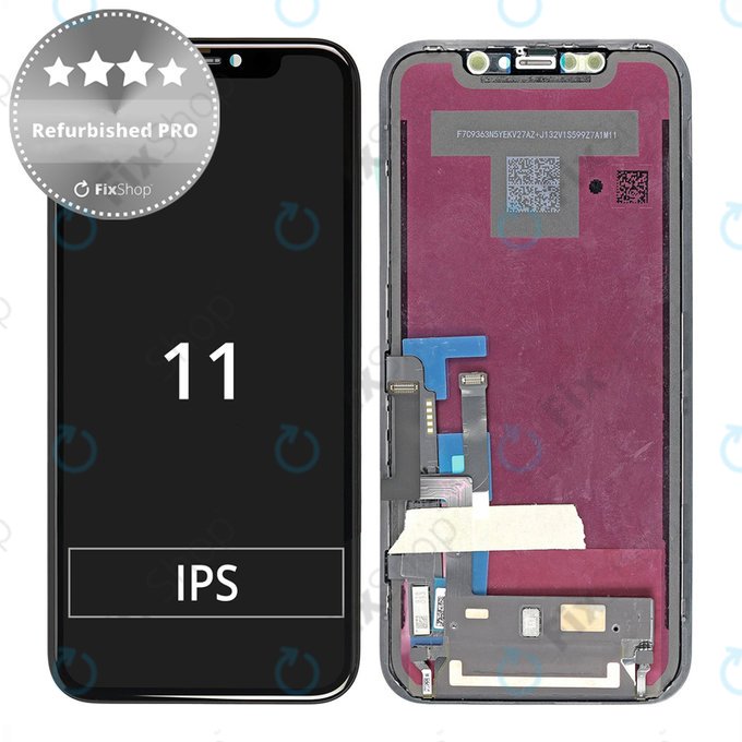 Apple iPhone 11 - LCD zaslon + steklo na dotik + okvir Refurbished PRO