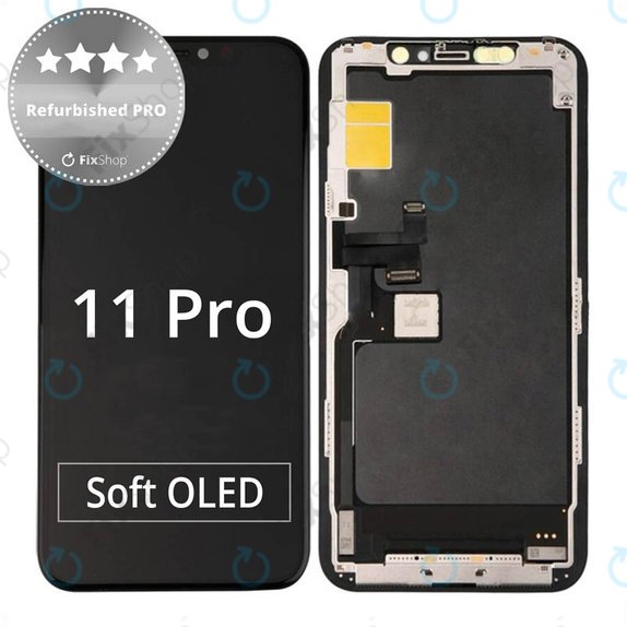 Apple iPhone 11 Pro - LCD zaslon + steklo na dotik + okvir Refurbished PRO
