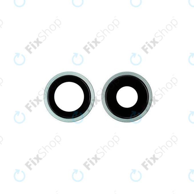 Apple iPhone 11 - Steklo za zadnjo kamero z okvirjem (Green) - 2 kosa