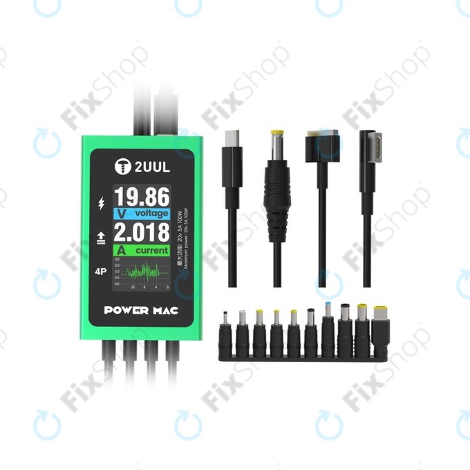 Diagnostični napajalni kabel z zaslonom za prenosnike, 2UUL PW08