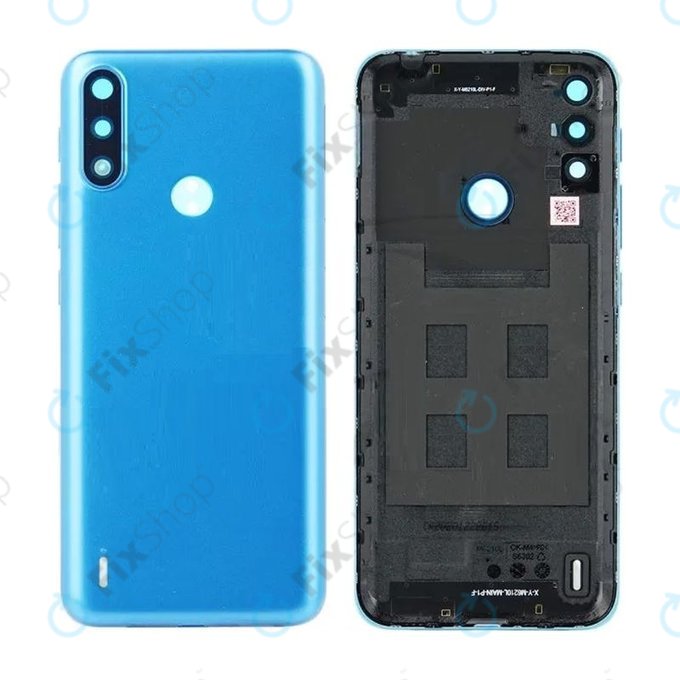 Motorola Moto E7 Power, E7i Power - Pokrov baterije (Tahiti Blue) - 5S58C18231 Genuine Service Pack
