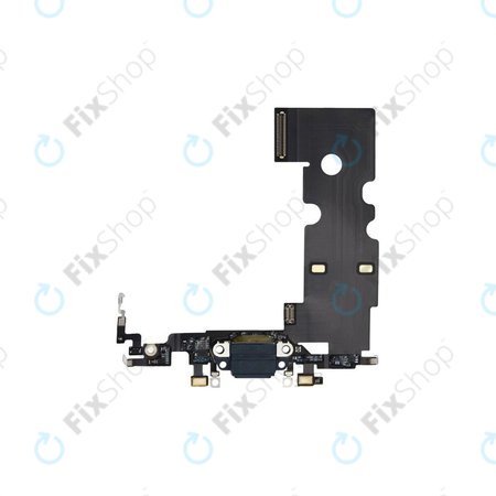 Apple iPhone SE (3rd Gen 2022) - Priključek za polnjenje + Flex kabel (Black)