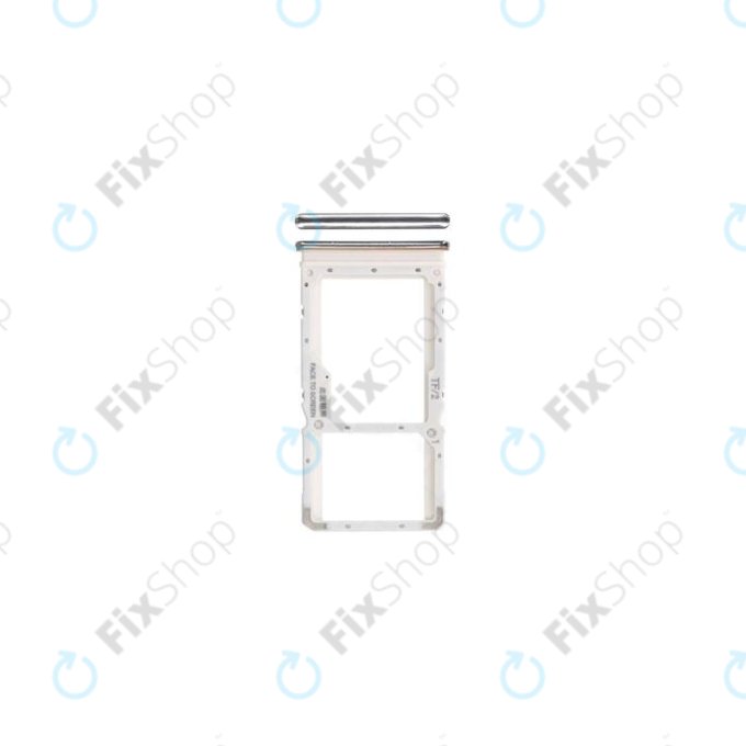 Xiaomi Redmi Note 8 Pro - Reža za SIM + SD (Polar White) - 48200000083W Genuine Service Pack