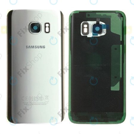 Samsung Galaxy S7 G930F - Pokrov baterije (Silver) - GH82-11384B Genuine Service Pack