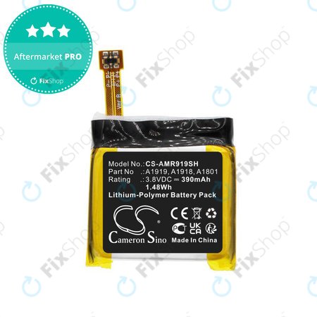 Baterija za Amazfit T-Rex, 390mAh, Li-Pol, 3.8V, A1919, HQ