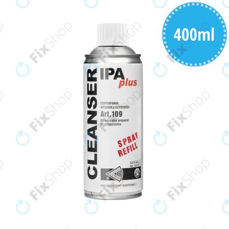 Cleanser IPA Plus Spray Refill - Čistilna tekočina - izopropanol 100% (400 ml)